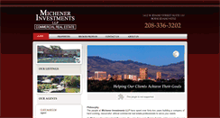Desktop Screenshot of michenerinvestments.com